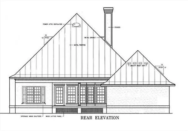 Rear Elevation